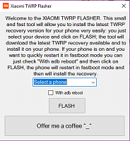 Нажмите на изображение для увеличения
Название: TWRP Flasher.png
Просмотров: 78
Размер:	17.4 Кб
ID:	100552