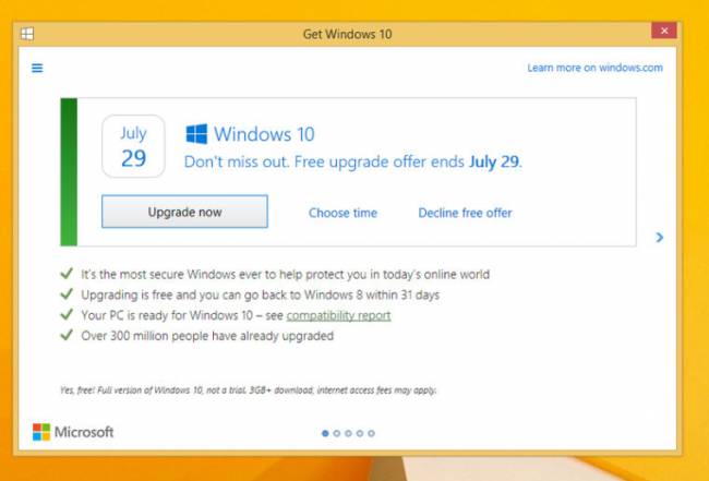 Windows 10 – уже на 350 миллионах устройств
